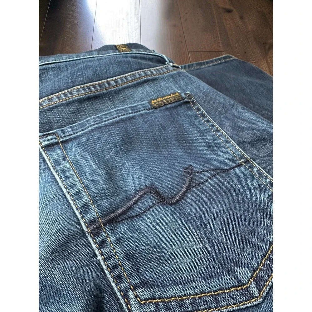 7 For All Mankind Standard Jeans Mens 32 Blue Luxe Performance Denim Designer